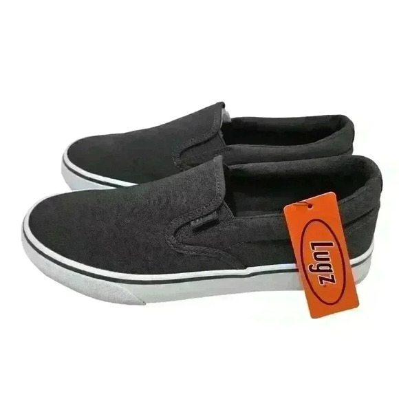Men’s Canvas Slip-On Sneakers Casual Shoes Gray Lugz Sammy Size 8, 13 - Picture 2 of 7